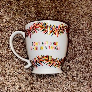 “Don’t get your tinsel in a tangle” Christmas Mug
